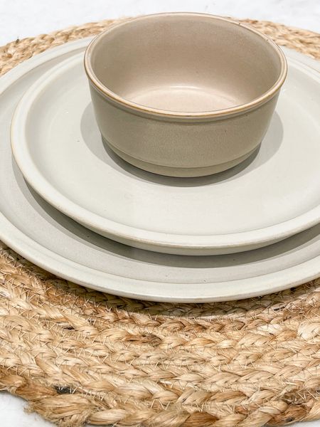 We love having simple dinner get togethers with friends and family. 
Love this simple table setting. Also added our modern black silverware and napkin holders. 

Table Setting • Modern Farmhouse Style • Neutral Home • Neutral Kitchen • Home Decor • Magnolia • Target Finds • Home • Stoneware

#placesetting #neutralkitchen #targetfinds 

#LTKFind #LTKhome