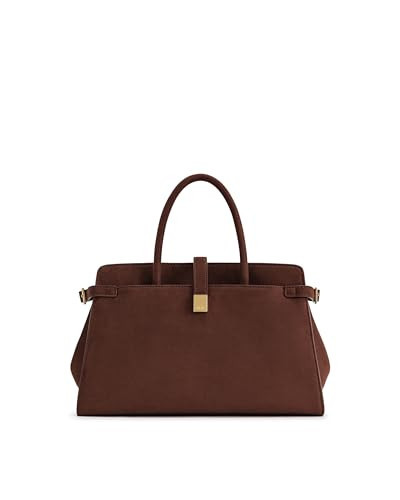 JW PEI Women's Saige Faux Suede Tote Bag - Brown | Amazon (US)