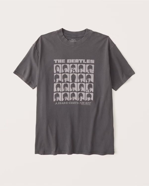 Beatles Boyfriend Band Tee | Abercrombie & Fitch (US)