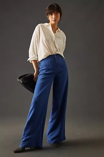 Maeve Wide-Leg Trousers | Anthropologie (US)