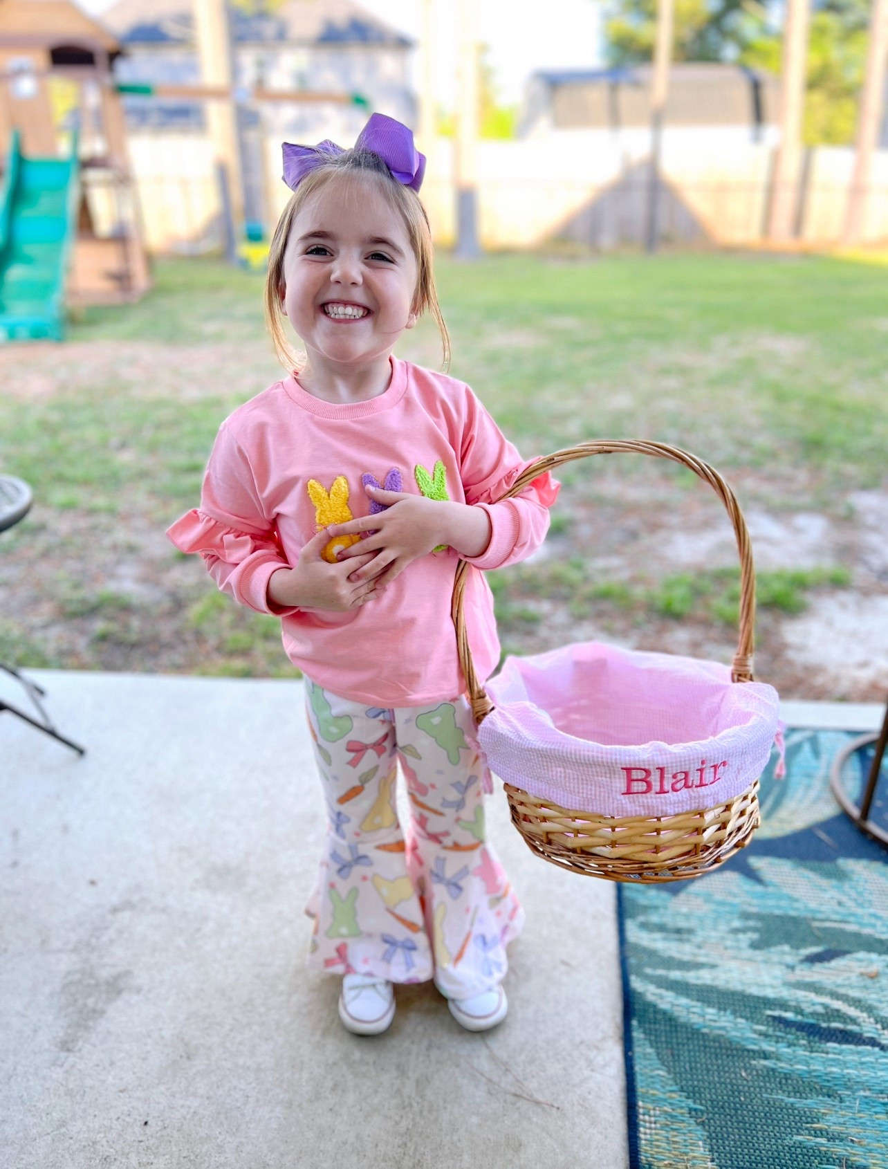 Easter egg hunt ready 🎀🐰

#LTKSeasonal #LTKKids