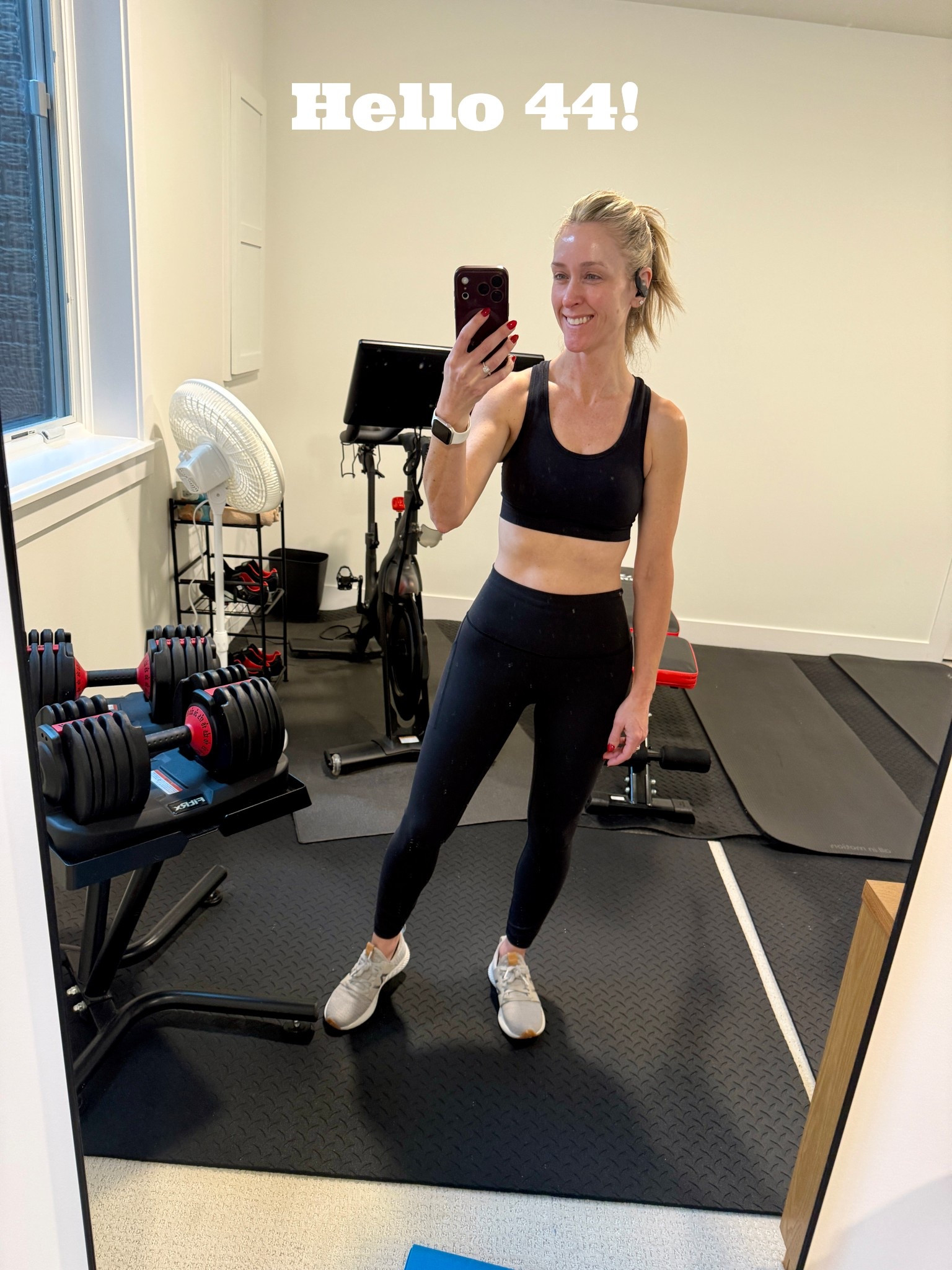 Feeling stronger than ever! Hello 44! 

#LTKmomlife #LTKfitnessgoals #LTKOver40