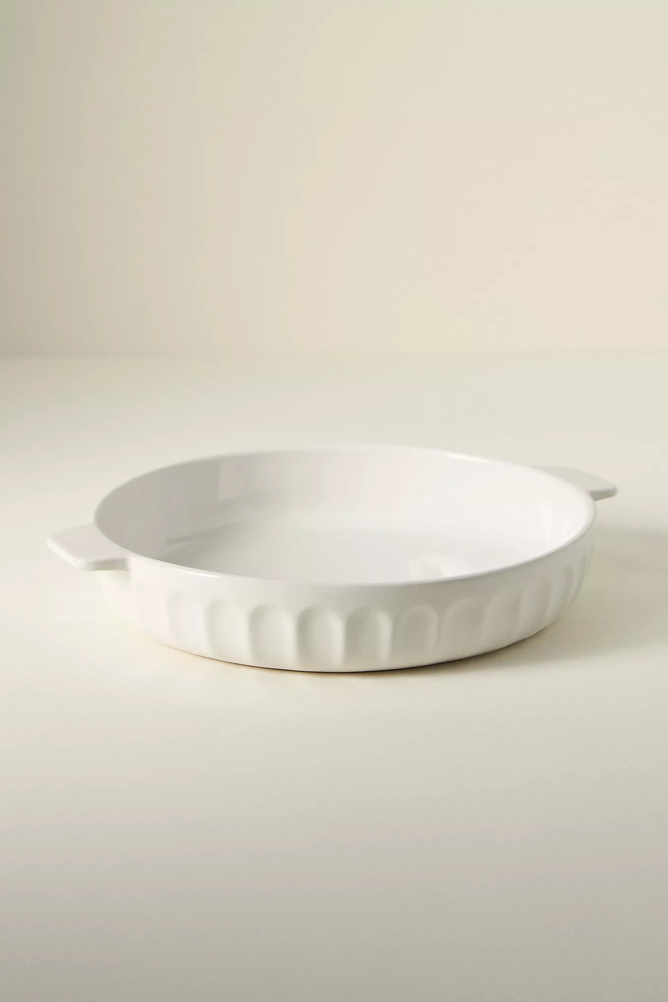 The Latte Stoneware Pie Dish: Amelie Edition | Anthropologie (US)