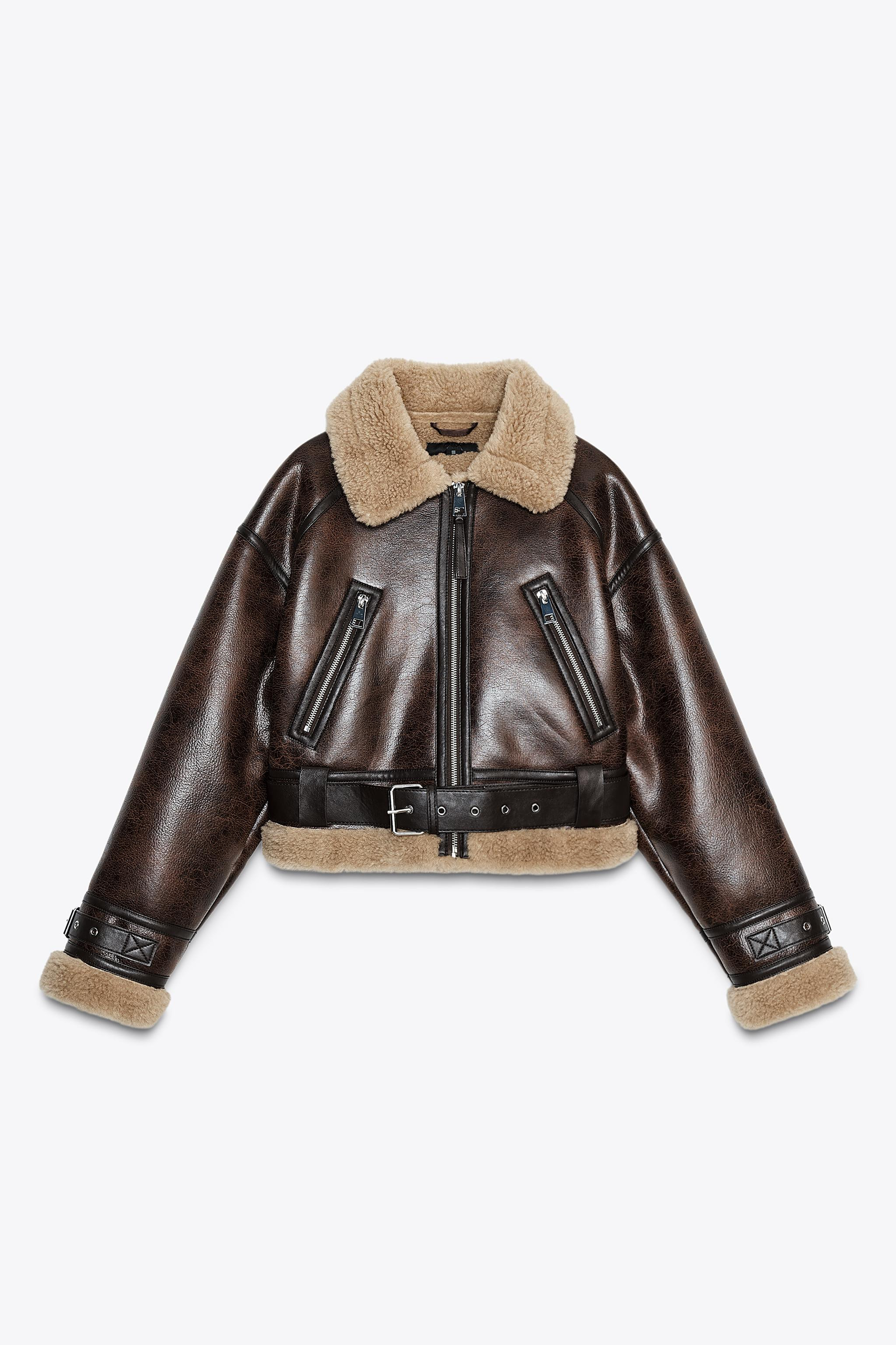 DOUBLE-FACED SHORT JACKET | Zara US