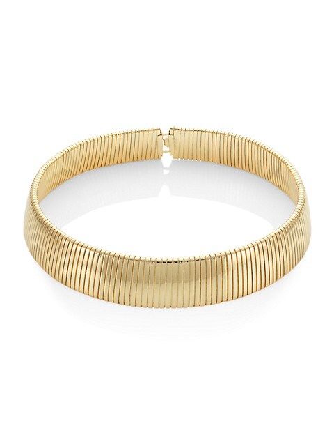 18K Goldplated Snake Collar Necklace | Saks Fifth Avenue