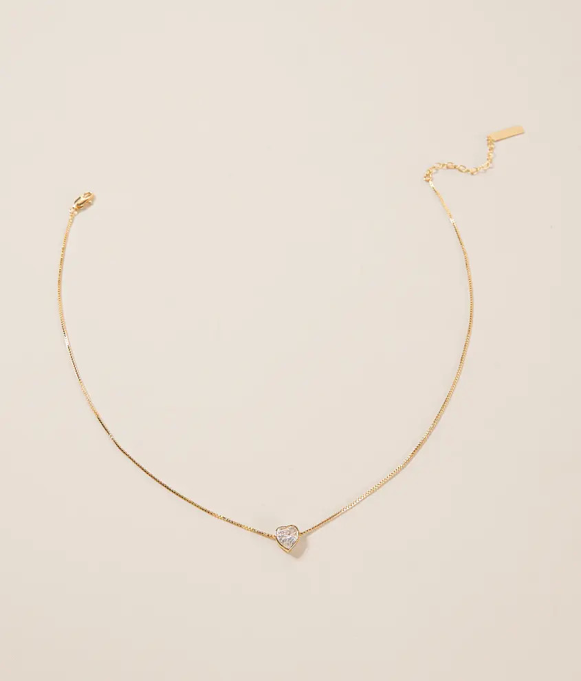 Heart Bezel Necklace | Buckle