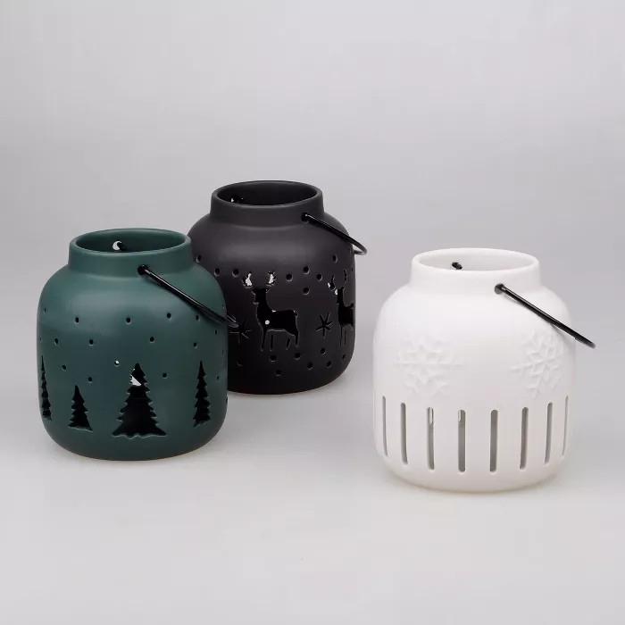 3ct Ceramic Lanterns - Bullseye's Playground™ | Target