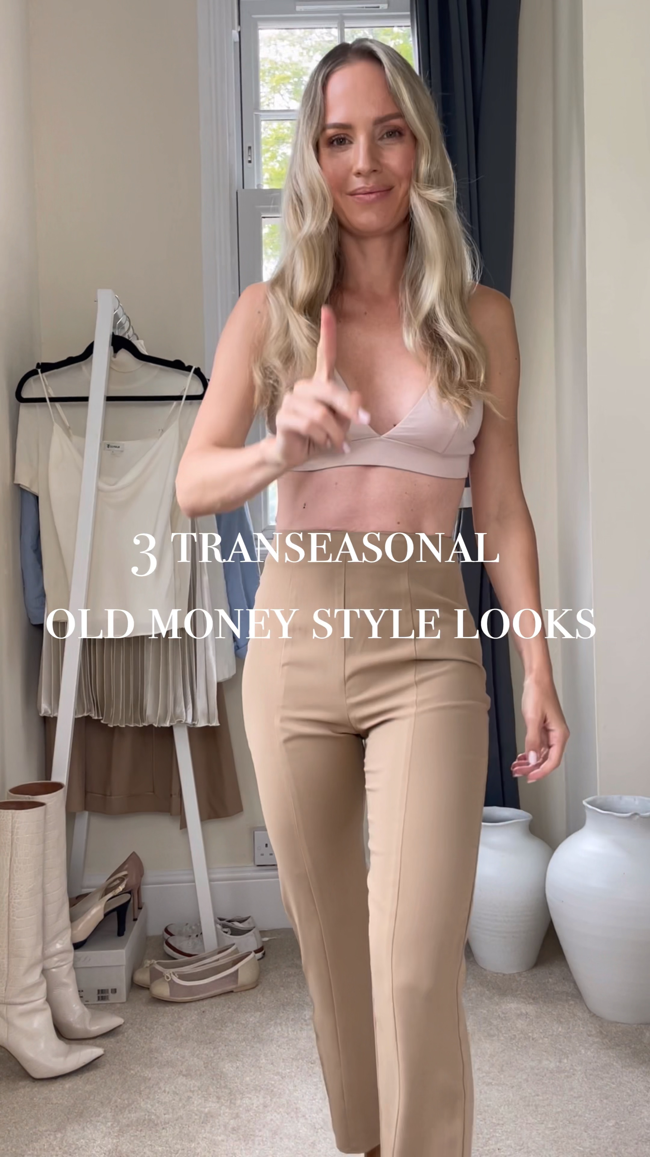 Old money style transeasonal looks 

Use code “10Tess” for $10 off any order or “20Tess” if you spend over $169 at Goelia 🤍

#LTKOver40 #LTKVideo #LTKStyleTip