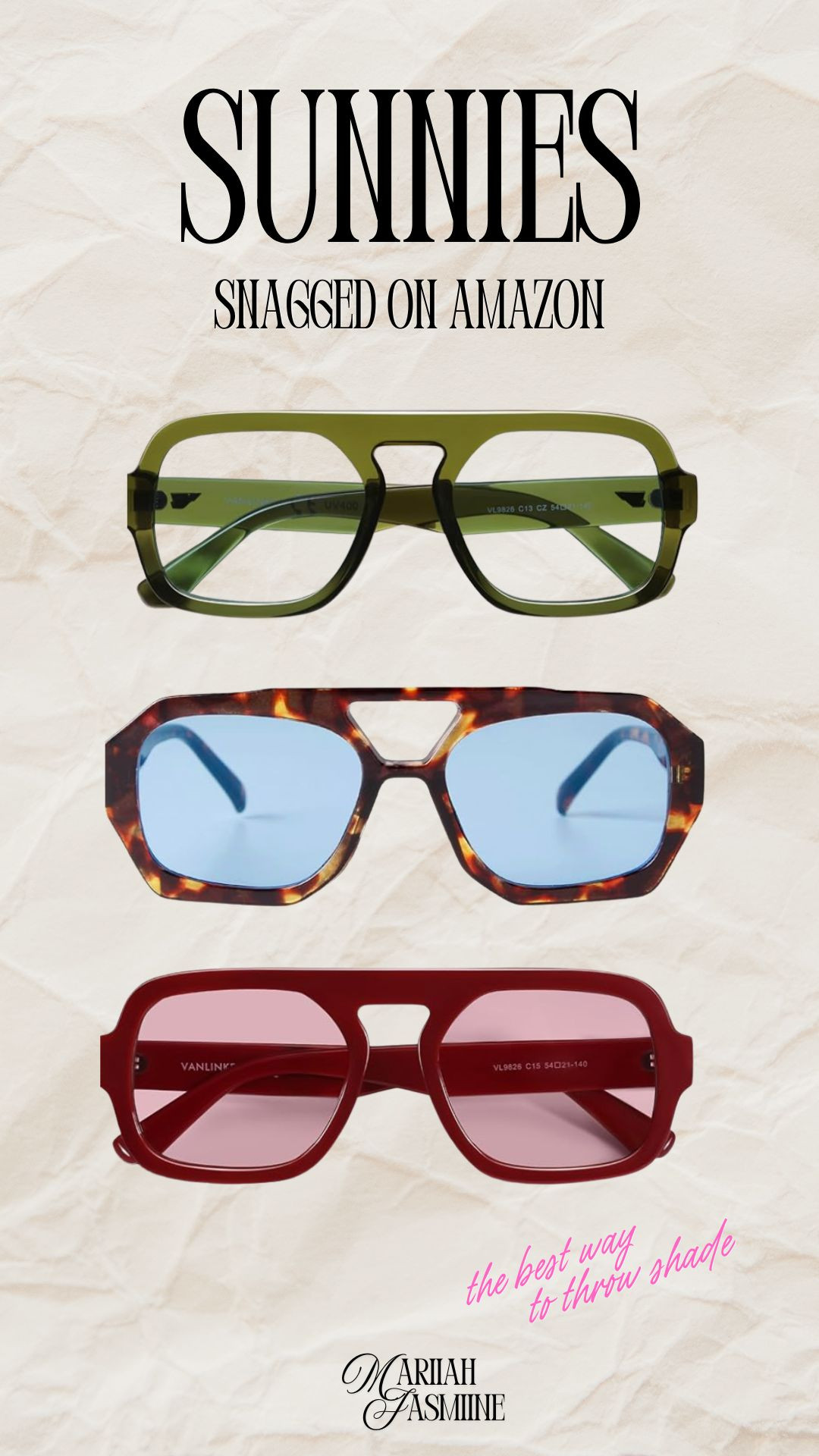 Amazon is helping us throw shade with these amazing picks! 

 #LTKCyberWeek #LTKGiftGuide #LTKgrwm