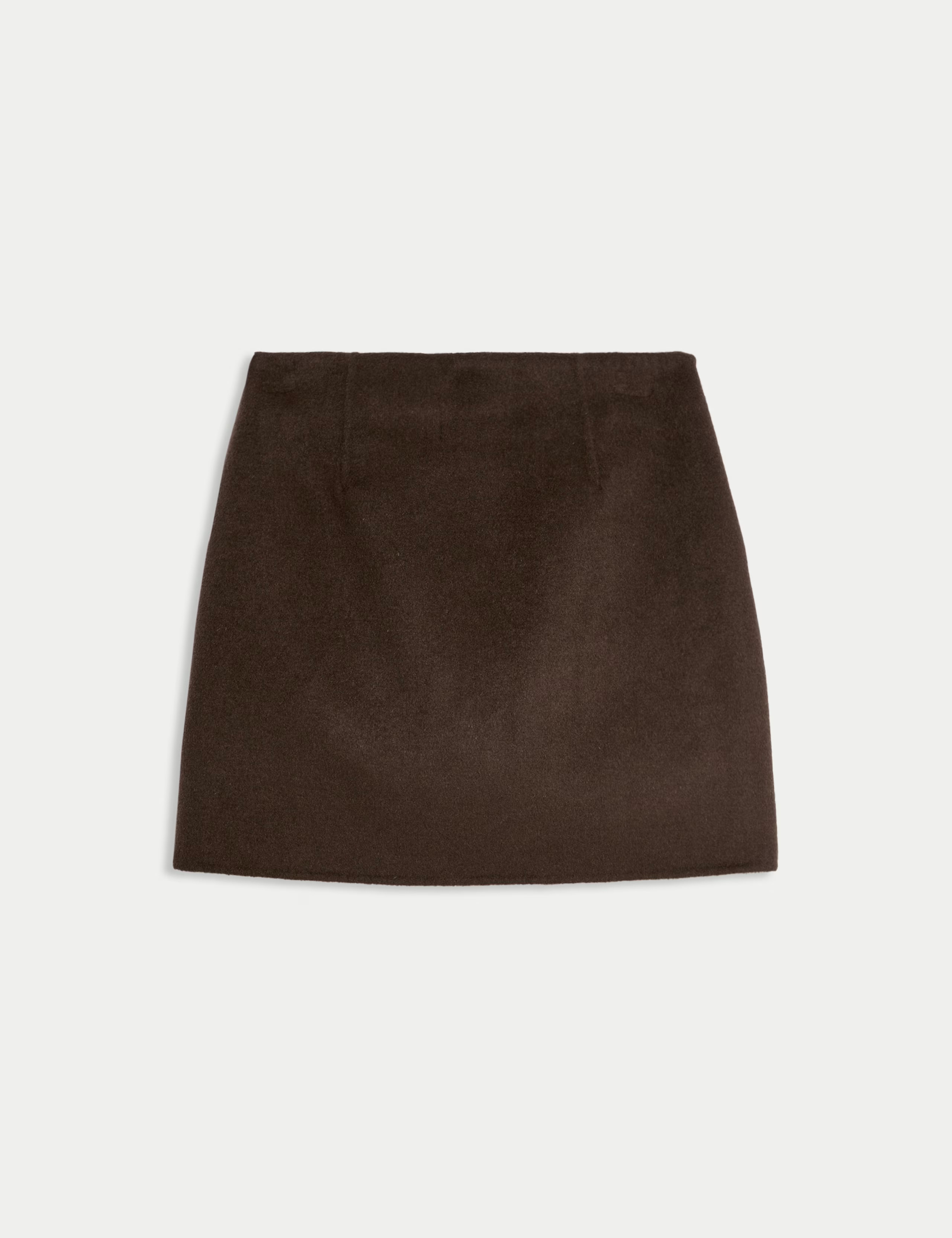 Wool Blend Mini A-Line Skirt | Marks & Spencer (UK)