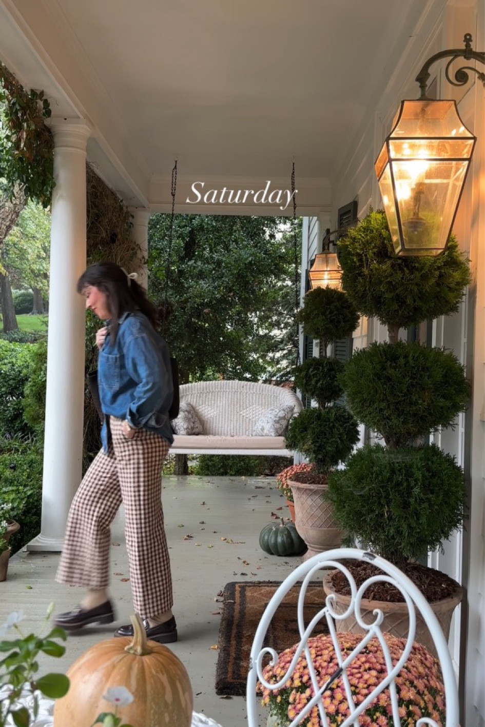 Fall OOTD, Autumn cozy outfits, Autumn workwear, fall workwear, jean shirt, plaid pants 

#LTKSaleAlert #LTKSeasonal #LTKFallSale
