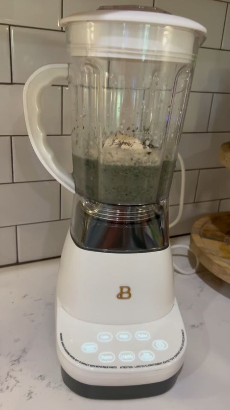 Trust me— you want this blender! I use a blender every single day for my smoothies, so an ugly blender on my counter top of wasn’t going to happen. This blender is not only BEAUTIFUL, but it’s also touch screen and works amazingly well! 

#LTKSeasonal #LTKhome #LTKsalealert