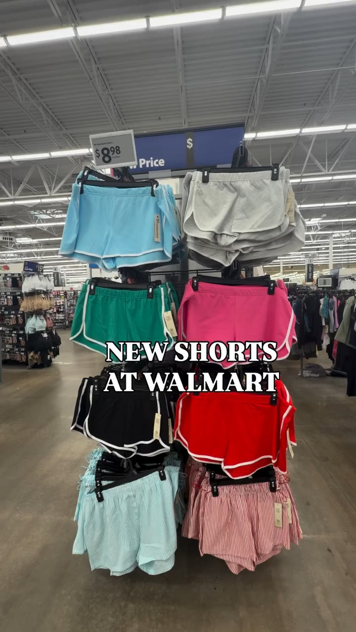 New Summer Shorts at Walmart!💙 @walmart 
Type “shorts” for link!🫶🏼

Walmart, Walmart Clearance, Walmart Finds, Walmart Fashion, Summer Shorts