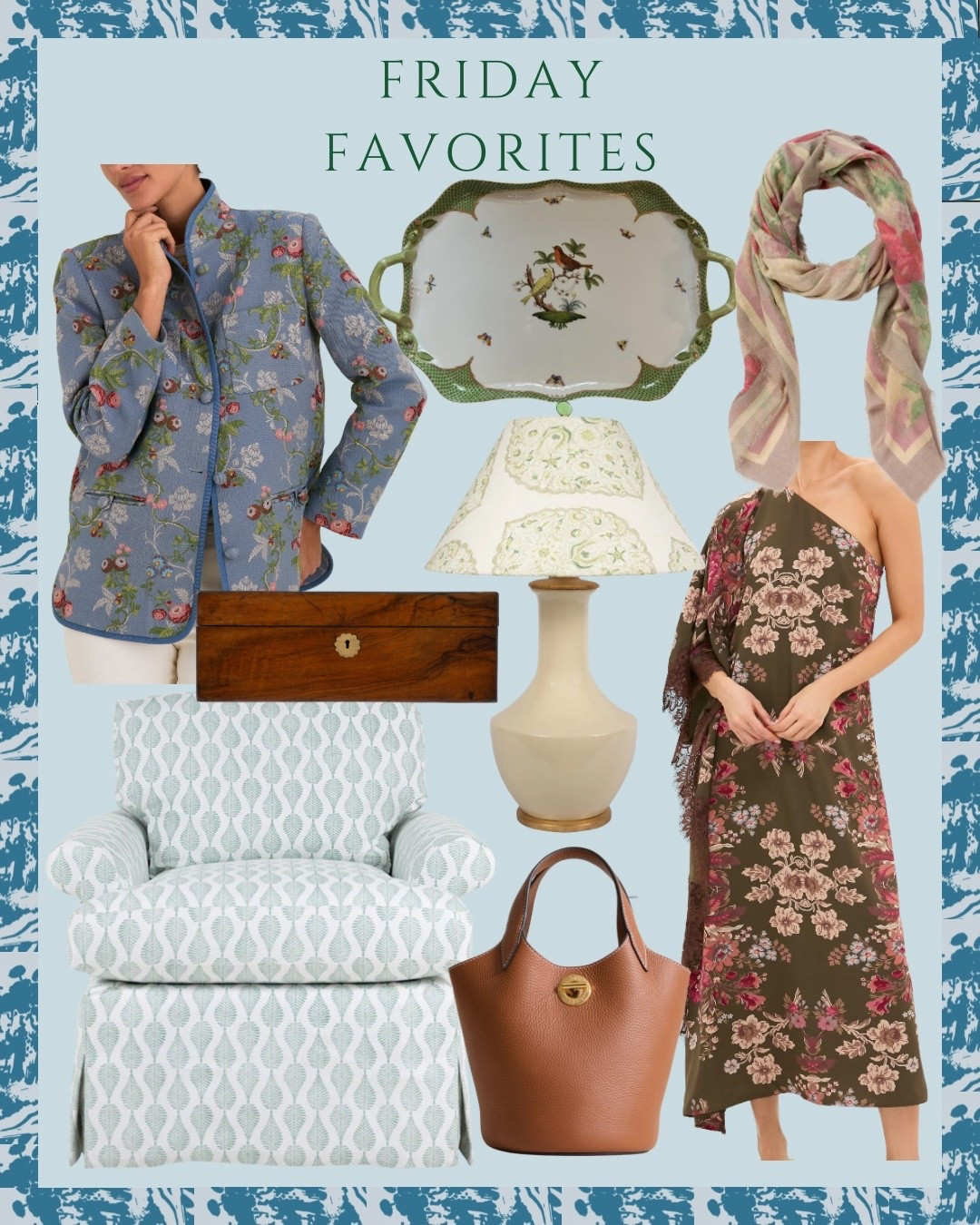 Friday Favorites ✨✨✨

Spring, florals, antique, scarf, chair 

#LTKSeasonal #LTKHome