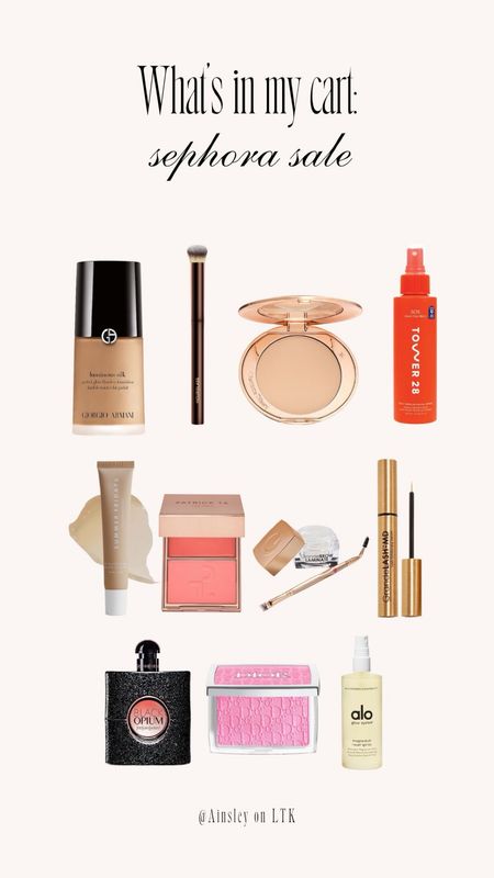 What’s in my cart for the sephora sale! 

#LTKbeauty #LTKxSephora