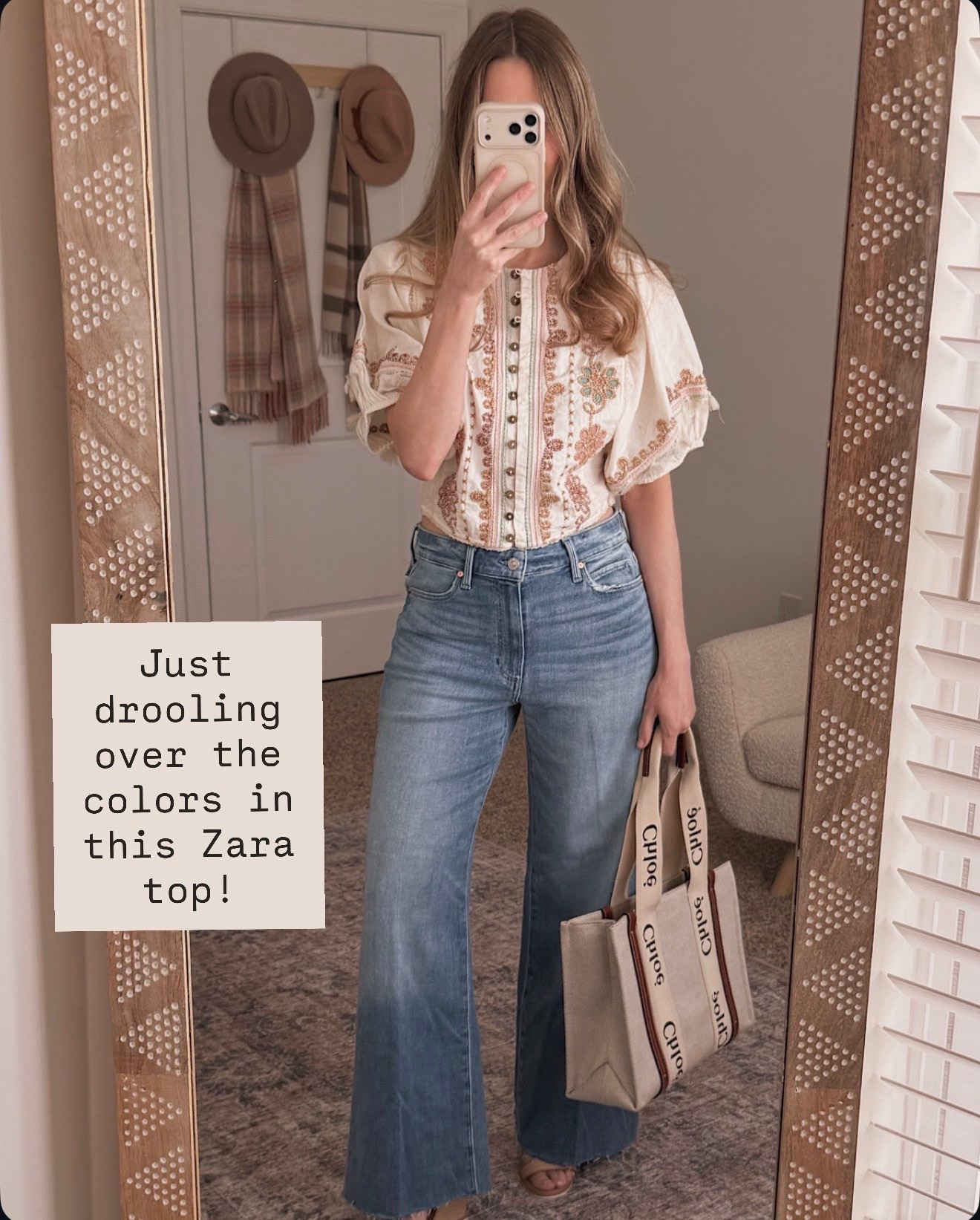Zara nailed it with this top- perfect for summer!

#LTKSeasonal #LTKOver40 #LTKmomlife