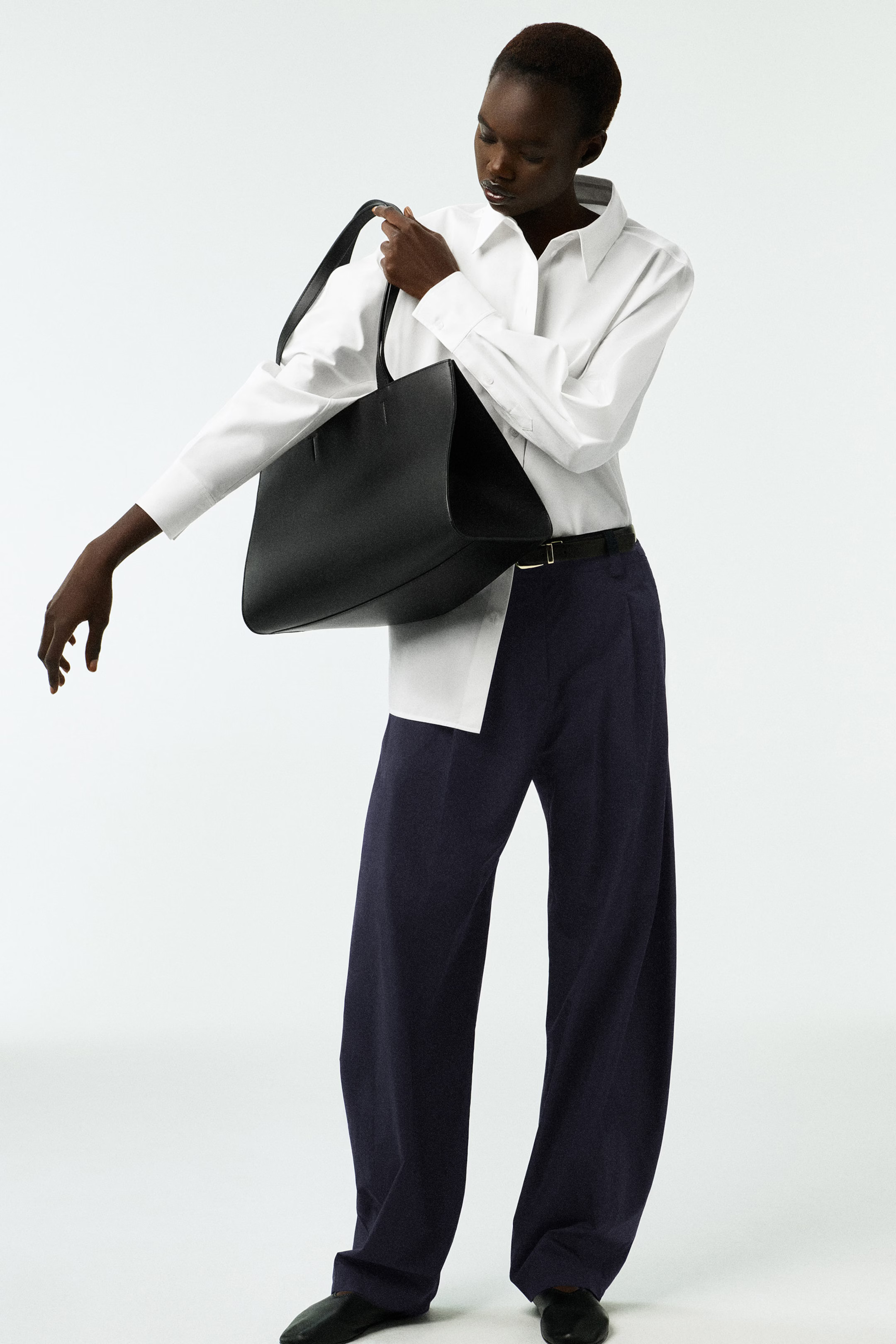 HEMD AUS PIMA-BAUMWOLLE - WEISS | COS | COS (EU)