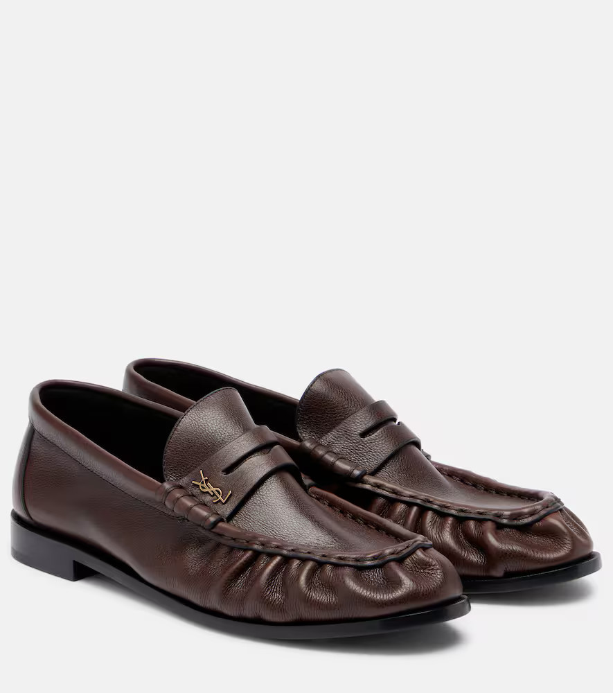 Saint Laurent Le Loafer leather penny loafers | Mytheresa (US/CA)