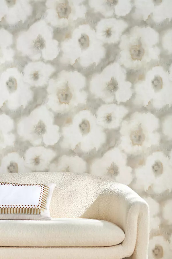Blended Floral Wallpaper | Anthropologie (US)
