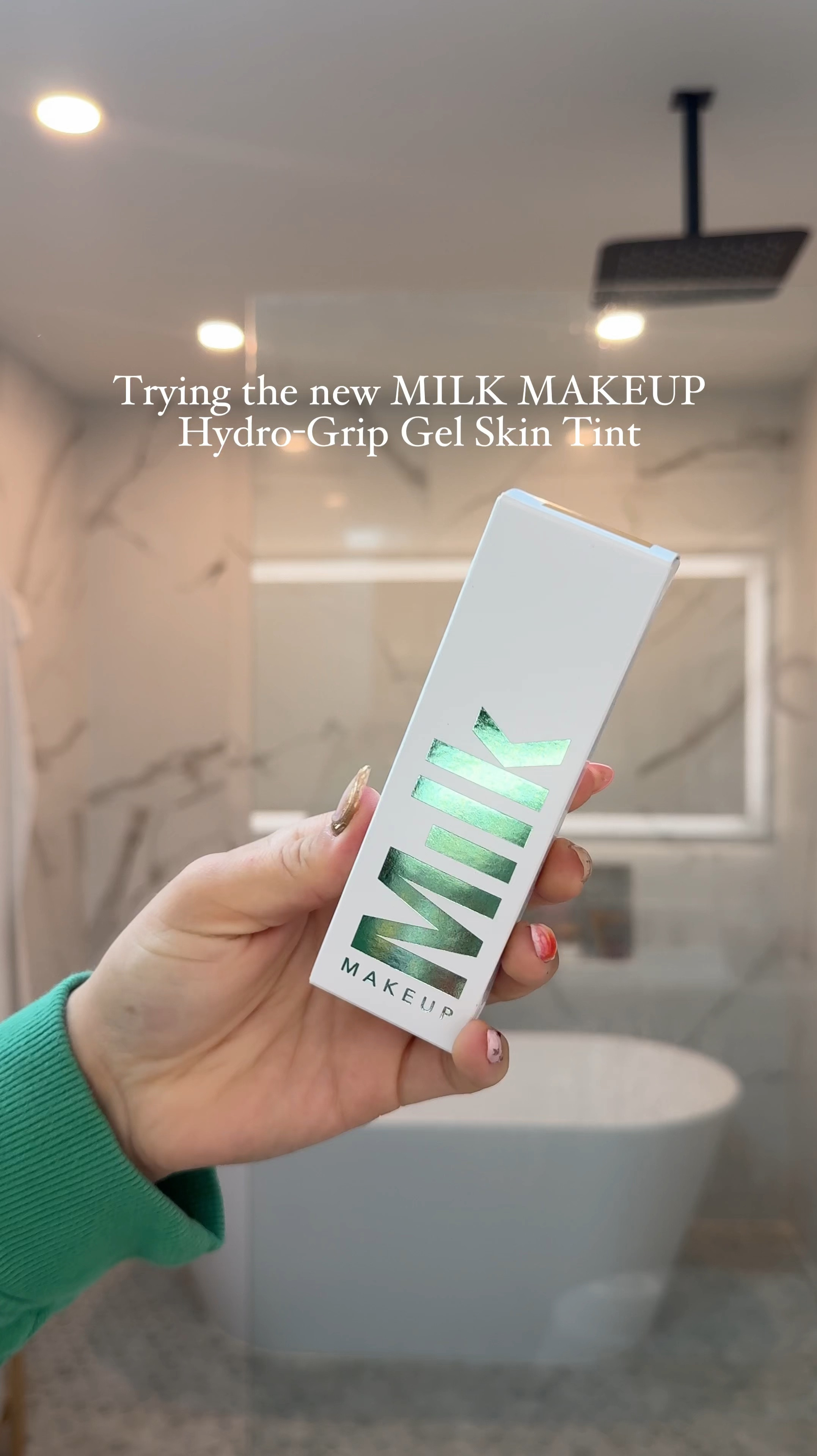 Trying the new MILK MAKEUP Hydro-Grip gel skin tint! I got shade 7! I loved how sheer it was but added just enough for everyday wear. 

#LTKFindsUnder50 #LTKBeauty #LTKStyleTip