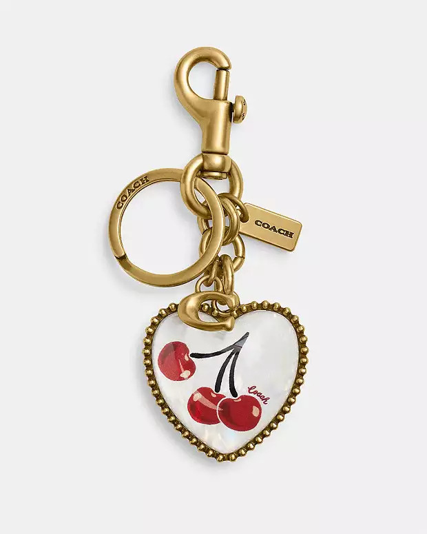 Vintage Heart Cherry Bag Charm | Coach (US)