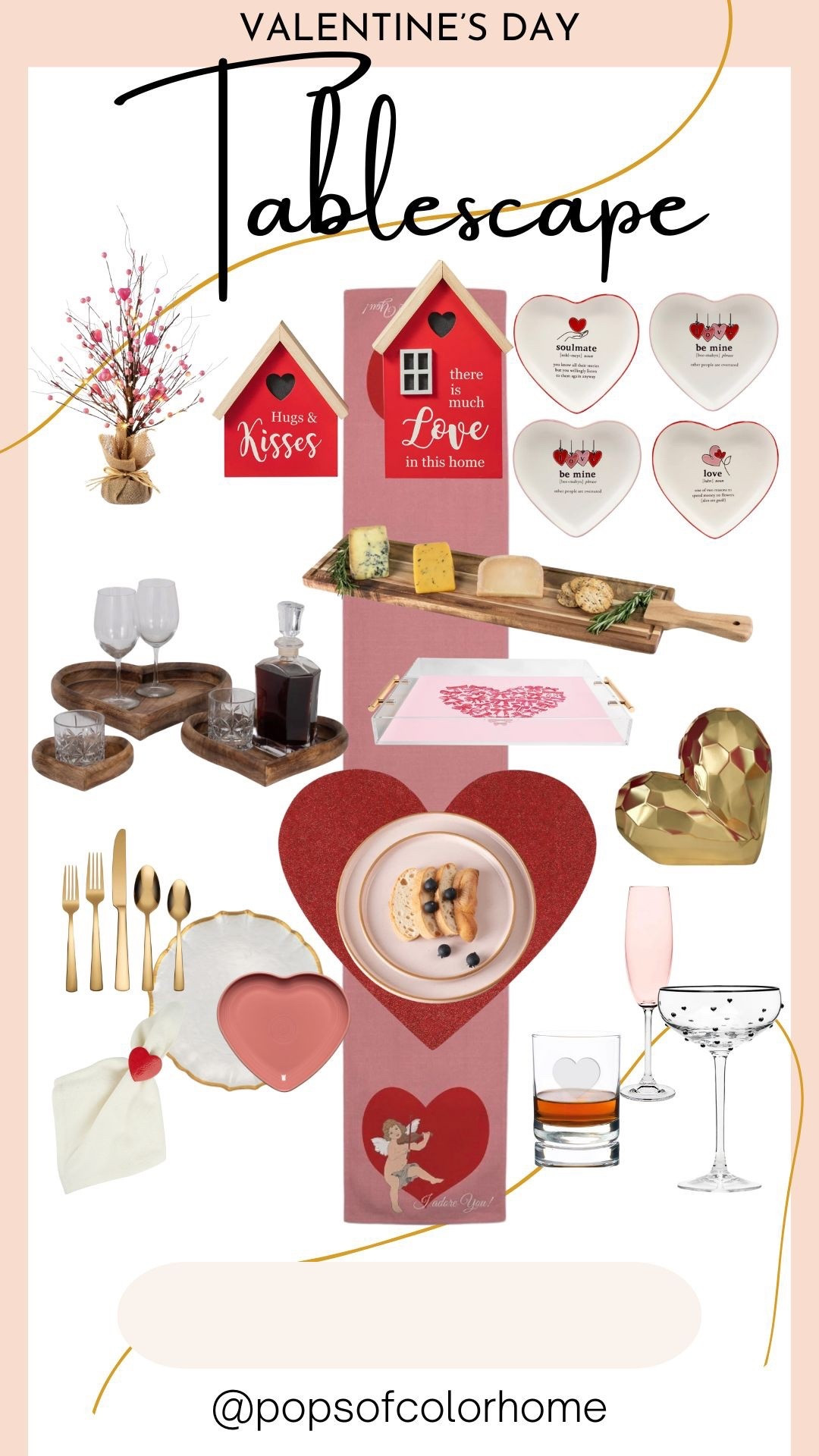 Create a beautiful Valentine’s Day tablescape with these fun pops of pink and red 

#LTKSaleAlert #LTKSeasonal #LTKHome