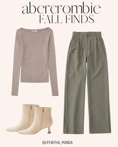 Abercrombie comes through again with the fall collection😍

#abercrombie #workoutfit #bodysuit #jeans #sweater #fall #falloutfits #casualoutfits 
#boots #booties #dresspants

#LTKshoecrush #LTKSeasonal #LTKSale