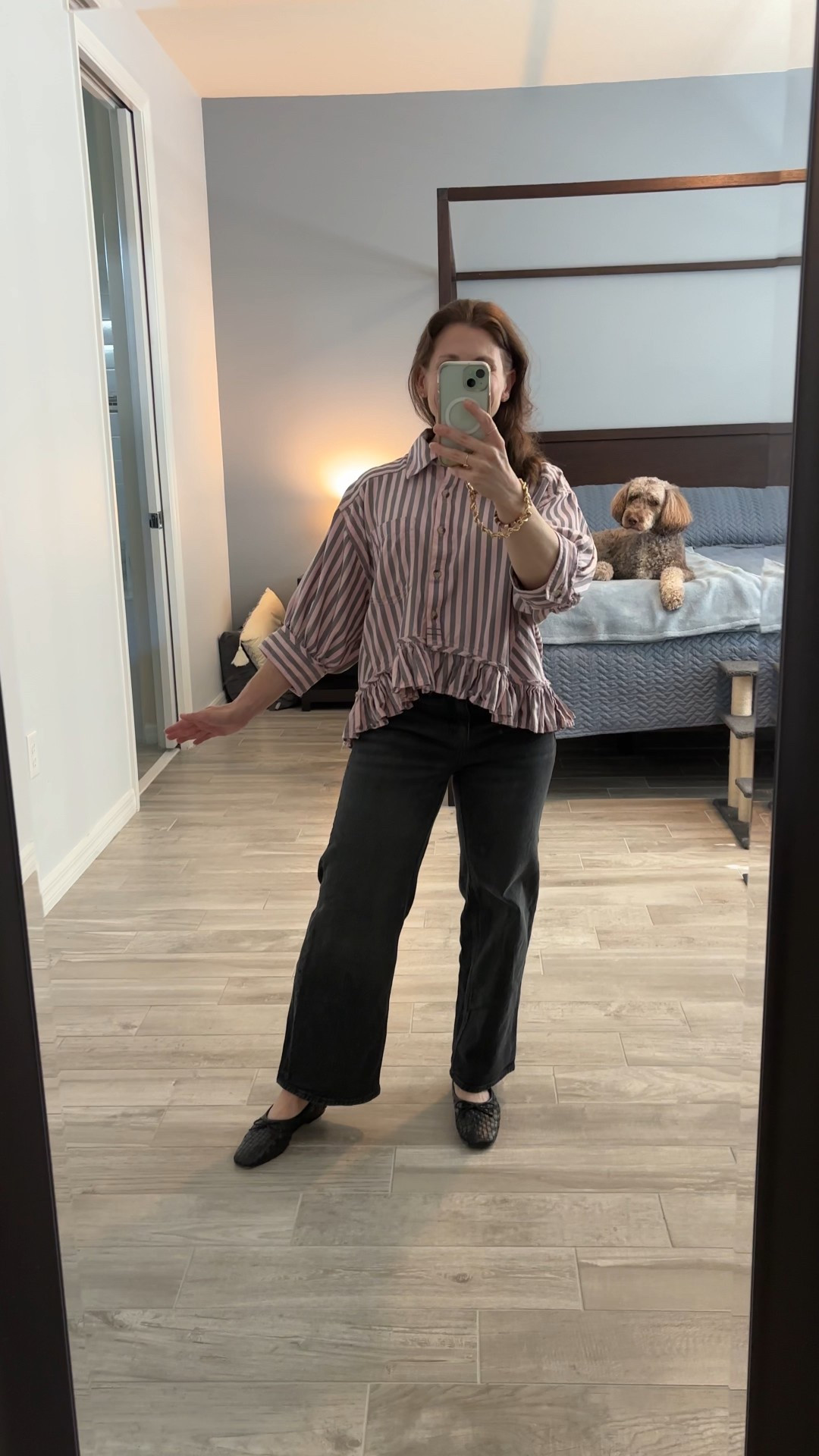 Cutest casual hip length top fo

#LTKootd #LTKPetite #LTKOver40