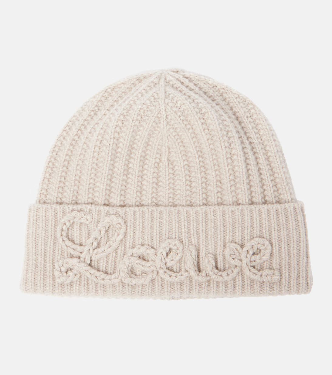 Logo ribbed-knit wool beanie | Mytheresa (UK)