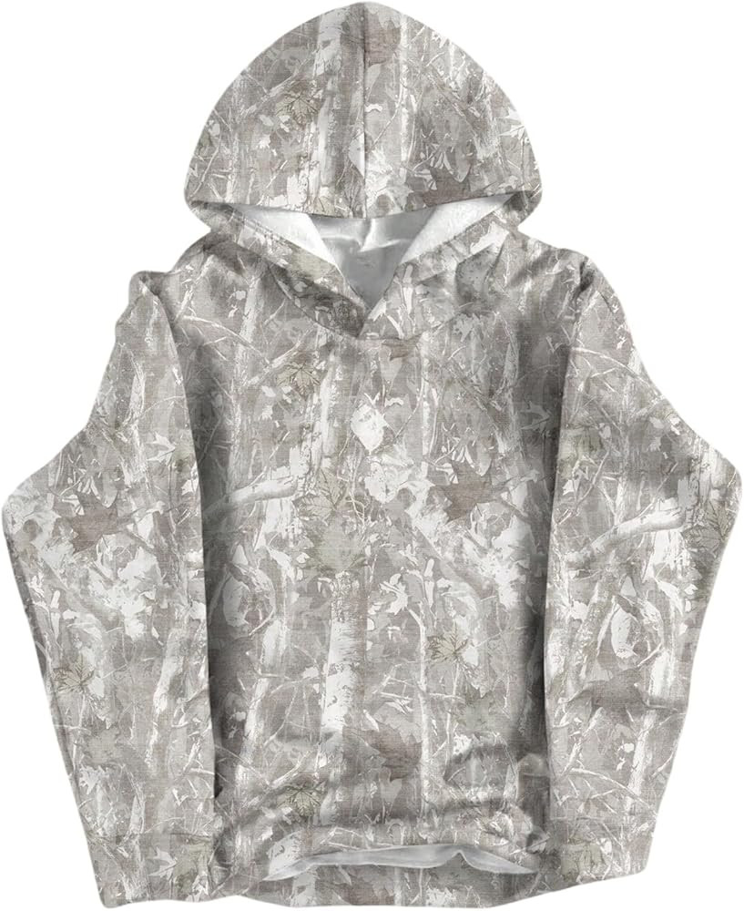 Boy's Camo Hoodies Long Sleeve Camouflage Print Hooded Sweatshirts Pullover Vintage Tops Streetwe... | Amazon (US)