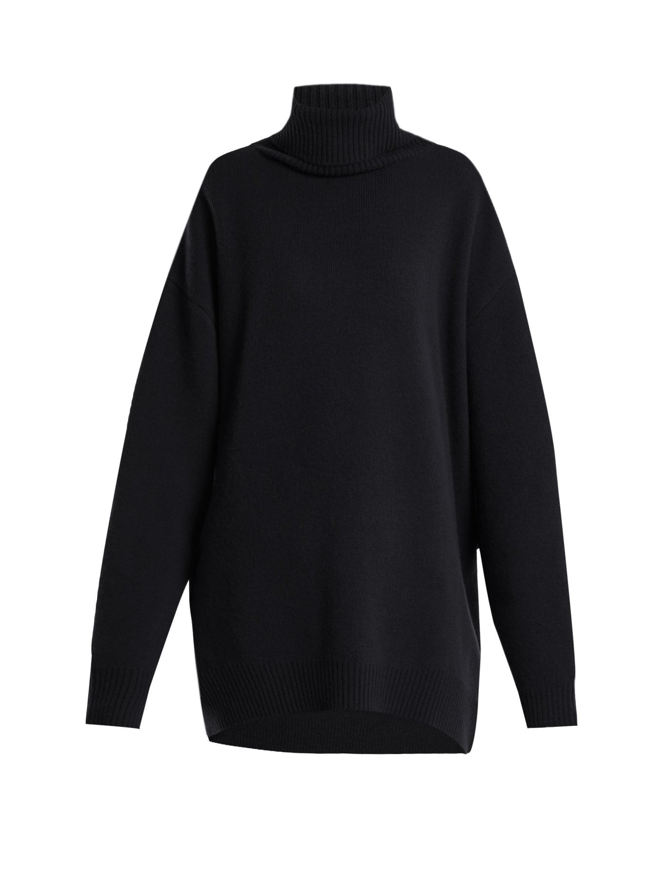Displaced-sleeve roll-neck wool sweater | Matches (UK)