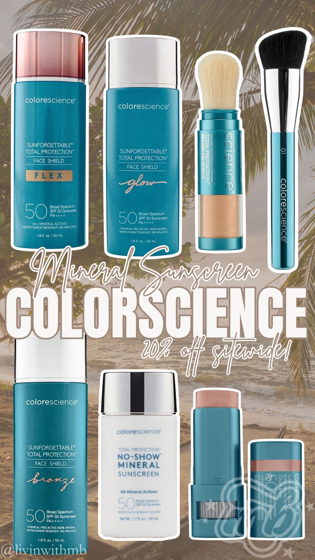 SAVE 20% off my current favorite mineral sunscreen from Colorscience! ☀️

No code needed.

#LTKBeauty #LTKTravel #LTKOver40