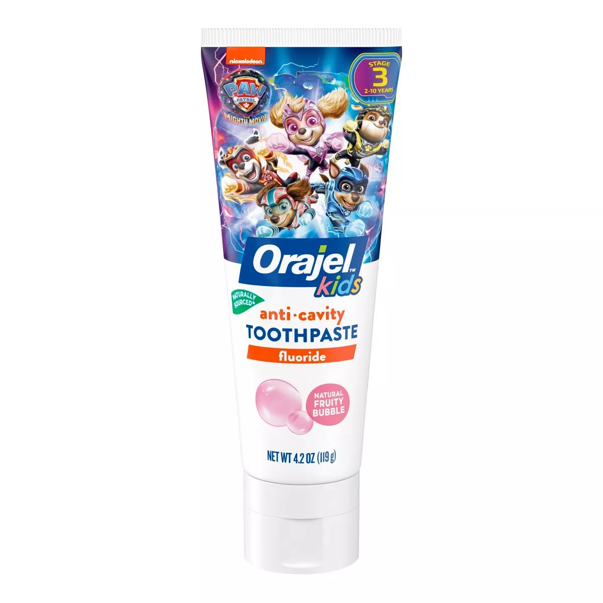Orajel Kids Paw Patrol Fluoride Toothpaste - Fruity Bubble - 4.2oz | Target