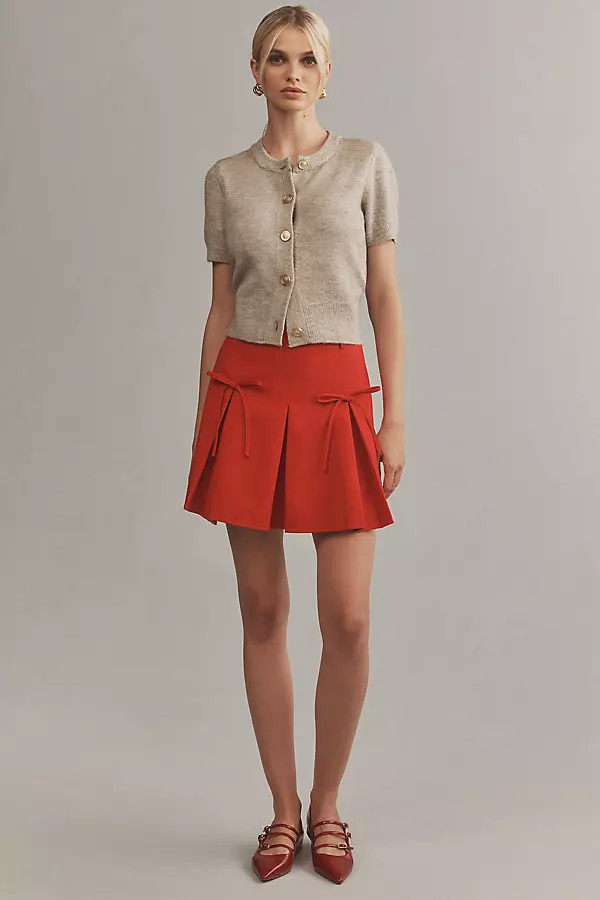 Mini Bow Skirt | Anthropologie (US)