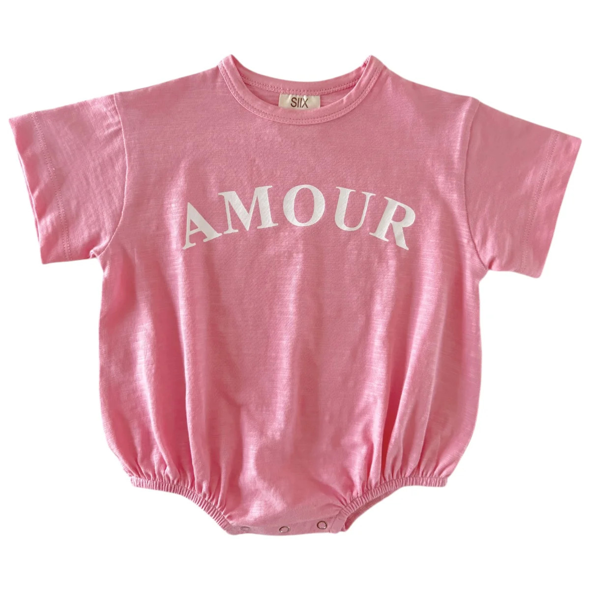 Amour / Organic Graphic T-Shirt Bubble | SpearmintLOVE