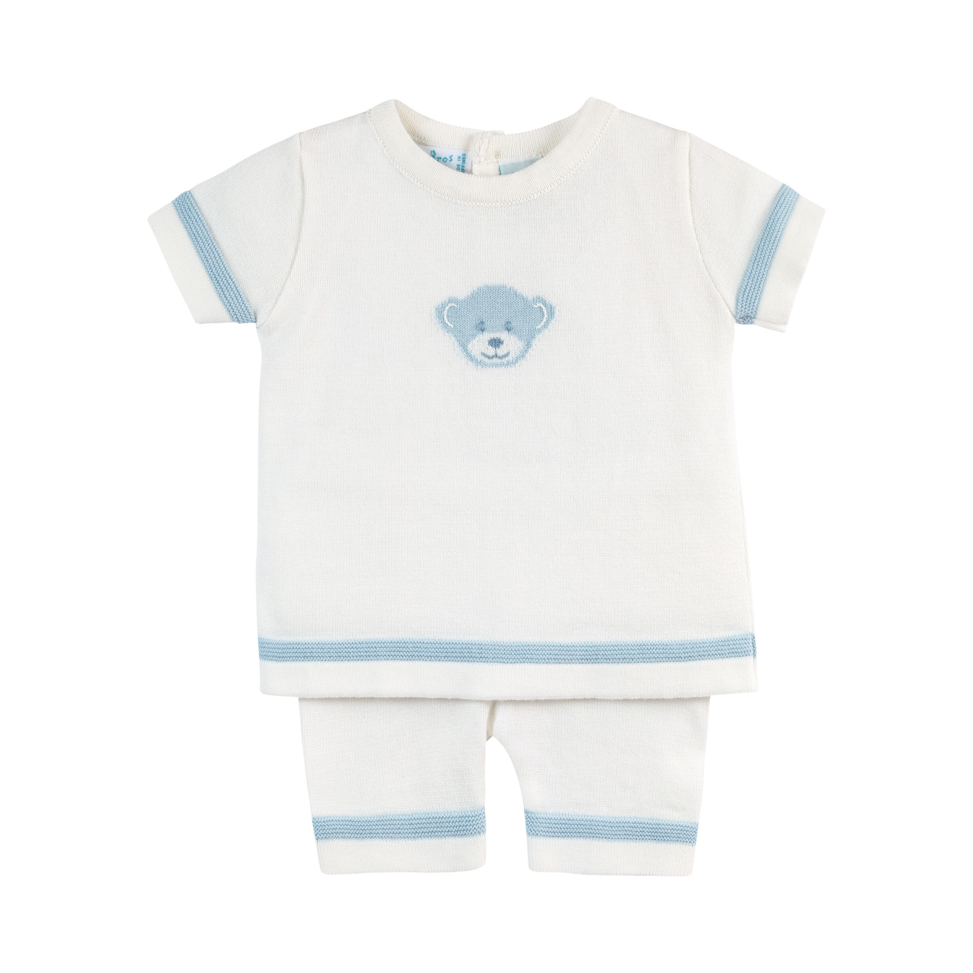Boys Knit Teddy Bear Set | Feltman Brothers