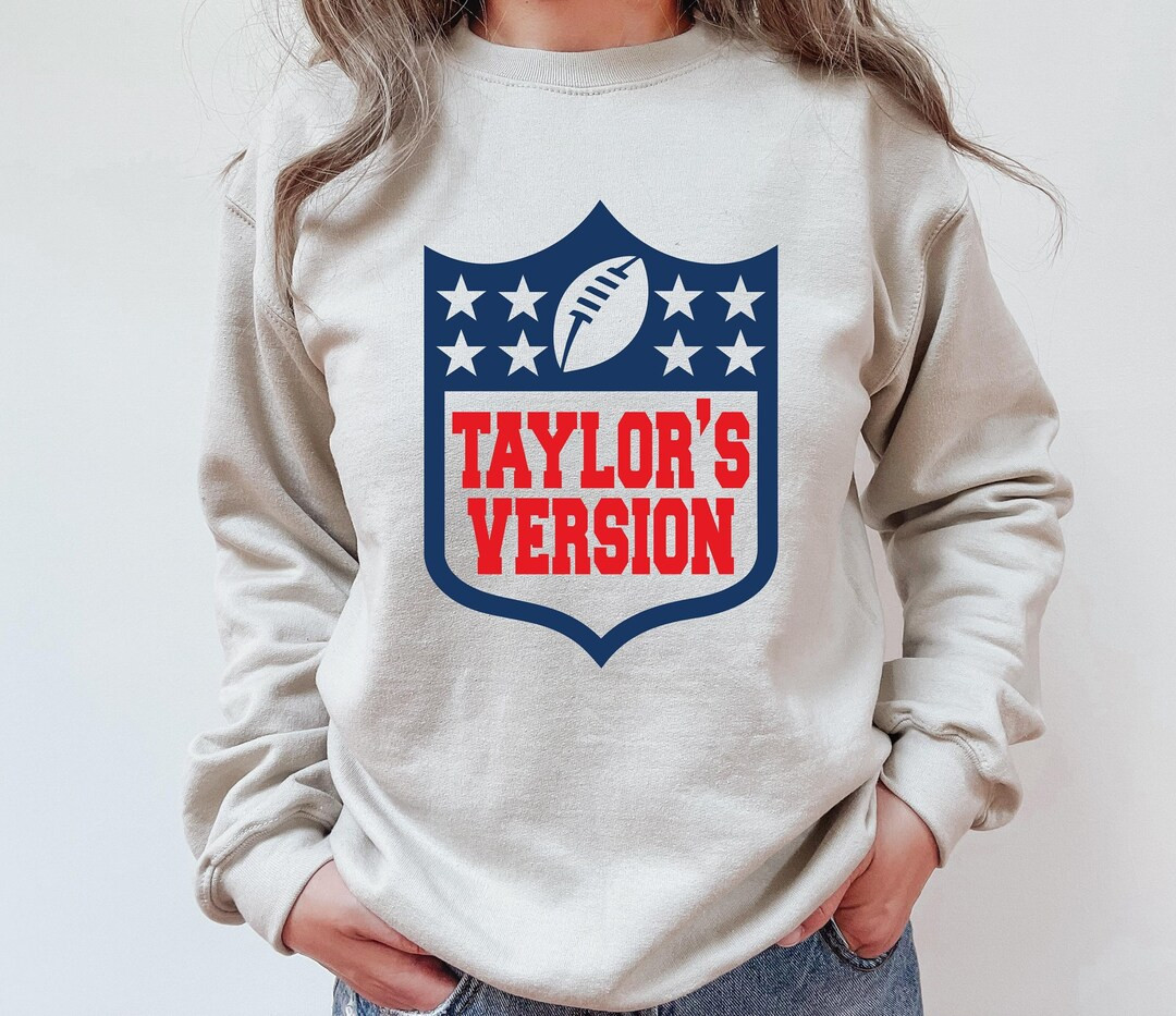 Taylor's Version NFL Sweatshirt, Football Taylor's Version Sweatshirt, Travis Kelce, In My Footba... | Etsy (US)