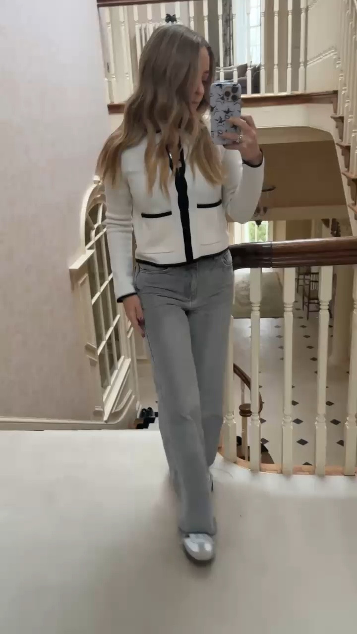 OOTD - featuring another gorgeous knit from Sezane 🖤 

#LTKspring #LTKFashionMonth #LTKuk