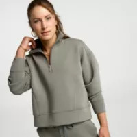CALIA Women's Soft Scuba Mock Neck 1/4 Zip | DICK'S Sporting Goods