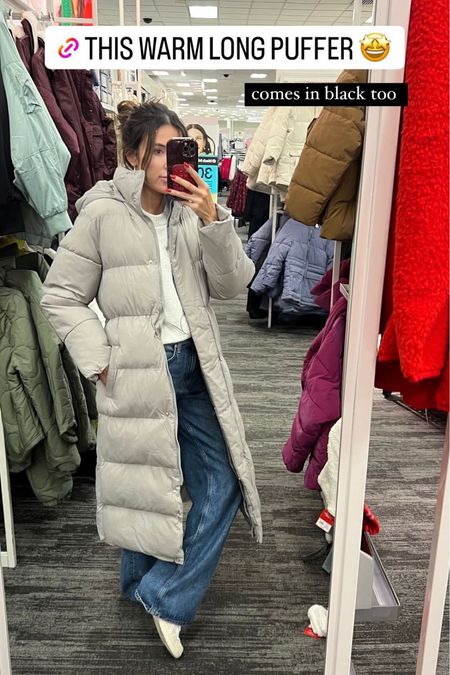 This warm long puffer is on sale for 30% off which makes it under $50! Comes in multiple colors, I love the black too 🖤

Holiday outfit; winter coat; long winter coat; long puffer jacket; coat sale; women’s coat; gifts for her; mom gift; sister gift; wife gift; teen girl gift; daughter gift; target fashion; Christine Andrew 

#LTKfindsunder50 #LTKCyberWeek #LTKsalealert