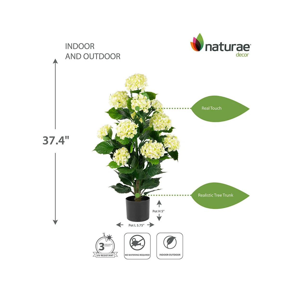 ARTIFICIAL 36 IN PINK HYDRANGEA | Wayfair North America