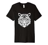 Cool Wild Tiger Tee shirts, Tiger Fashion Graphic Design Premium T-Shirt | Amazon (US)