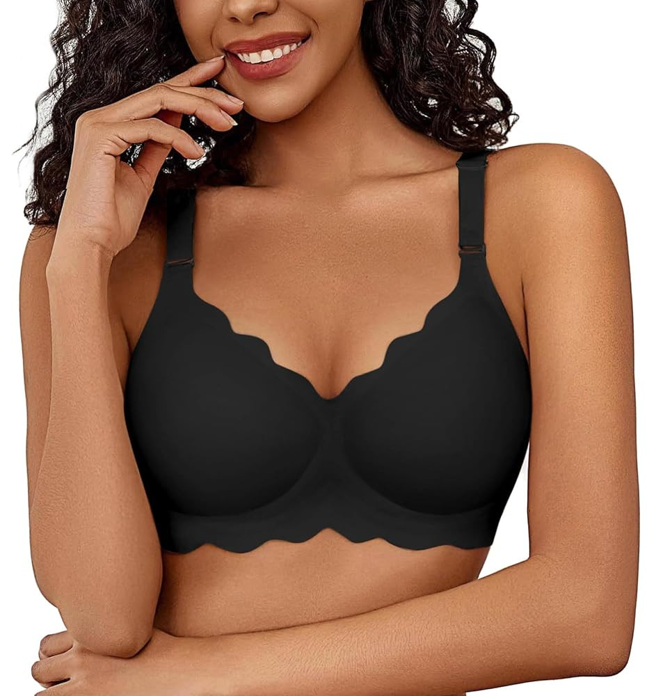 Avidlove Seamless Bras for Women Comfort Wireless Bras Full Coverage Push Up Bralette Smooth Ever... | Amazon (US)