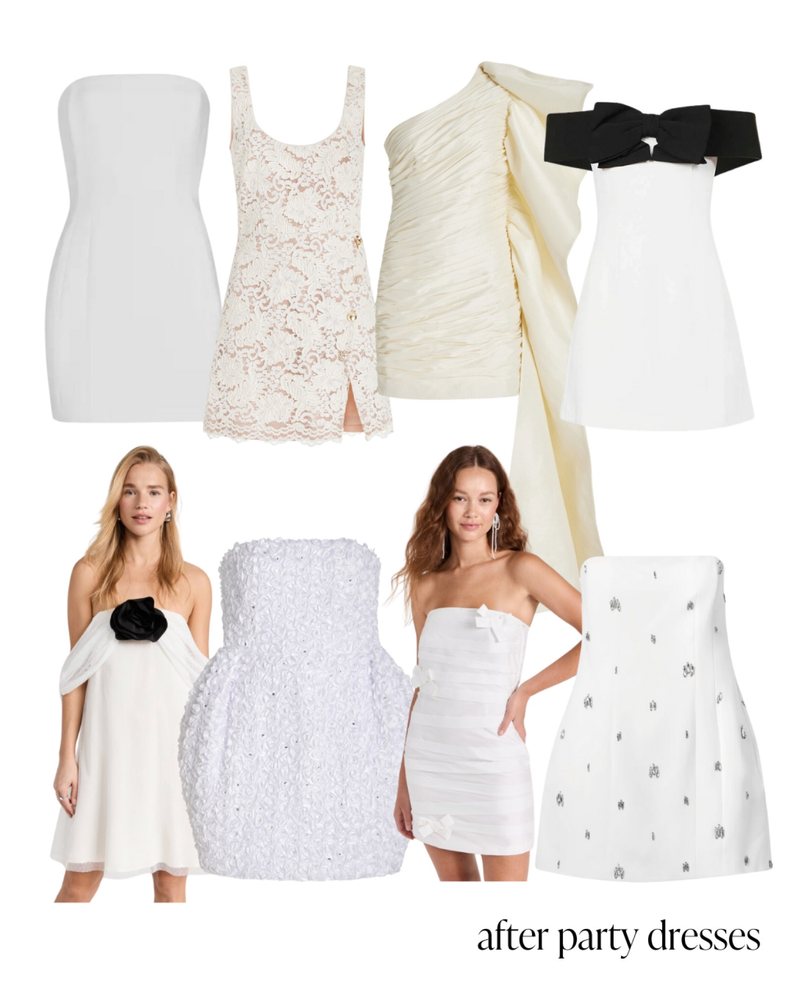 After party dresses 🤍

#LTKstyletip #LTKparties #LTKSeasonal