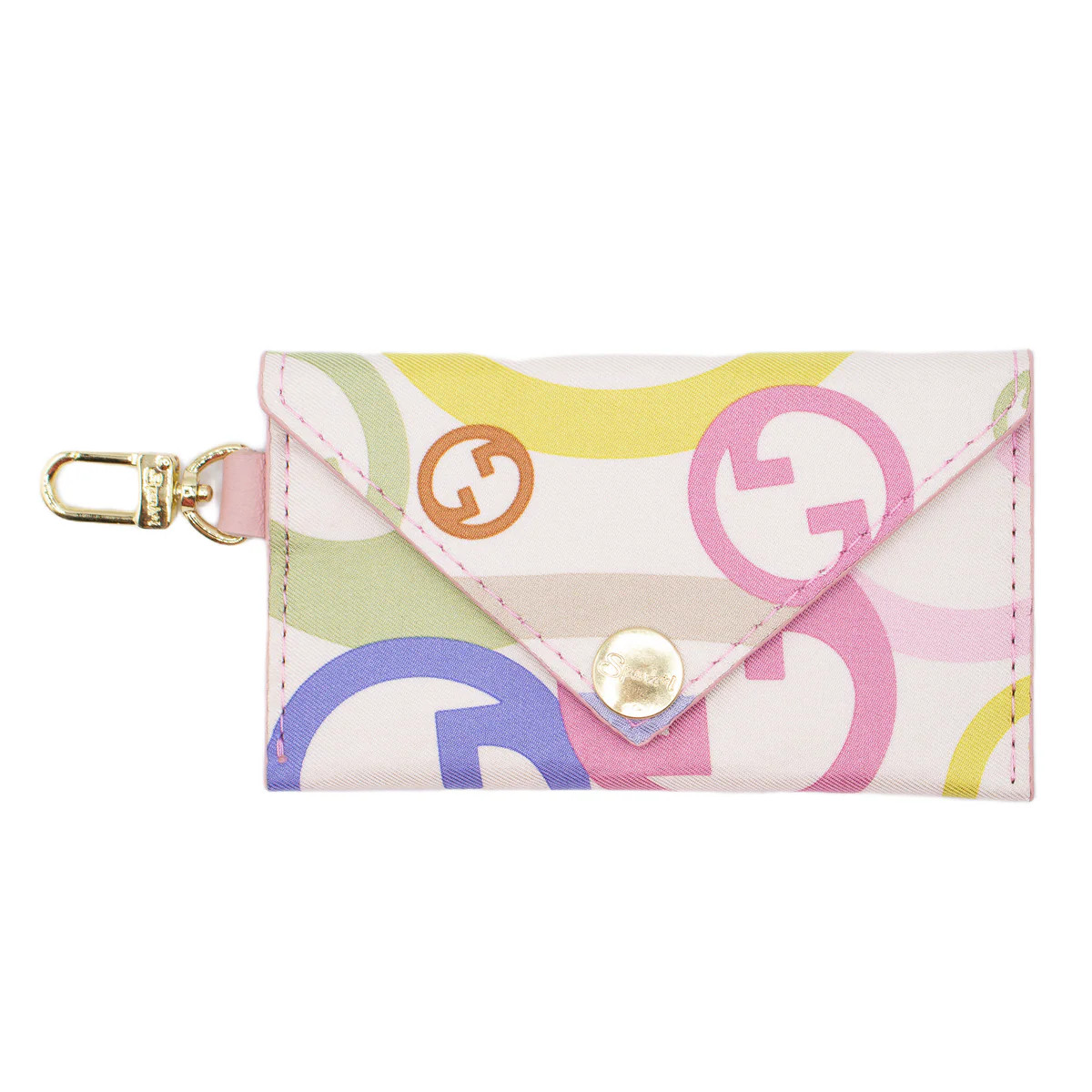 Upcycled GG Spring Chic Envelope Wallet | Sparkl