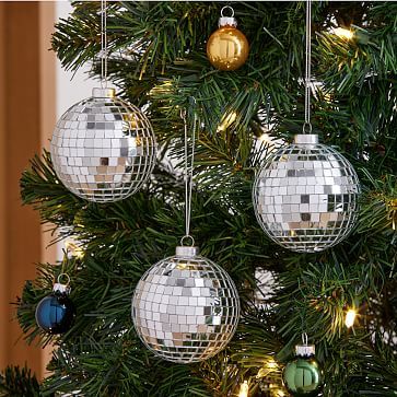 Disco Ball Ornaments | West Elm (US)