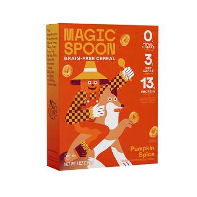 Magic Spoon Pumpkin Spice Keto and Grain-Free Cereal - 7oz | Target