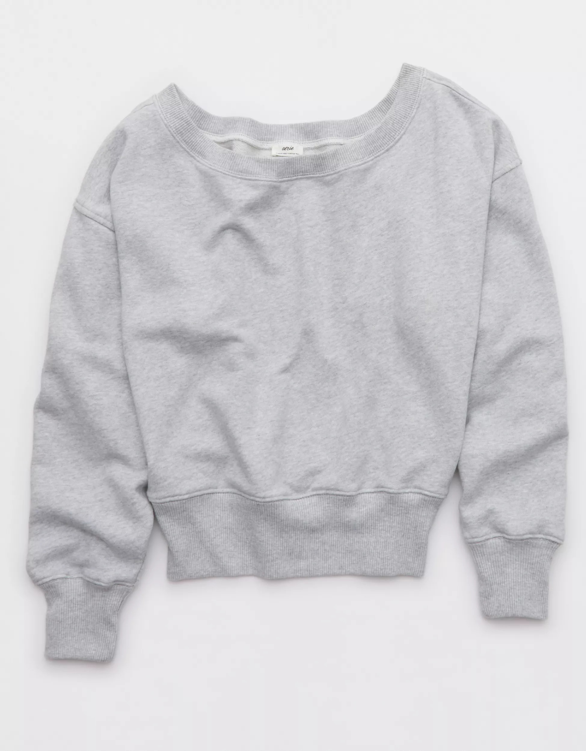 Aerie Off The Shoulder Sweatshirt | Aerie