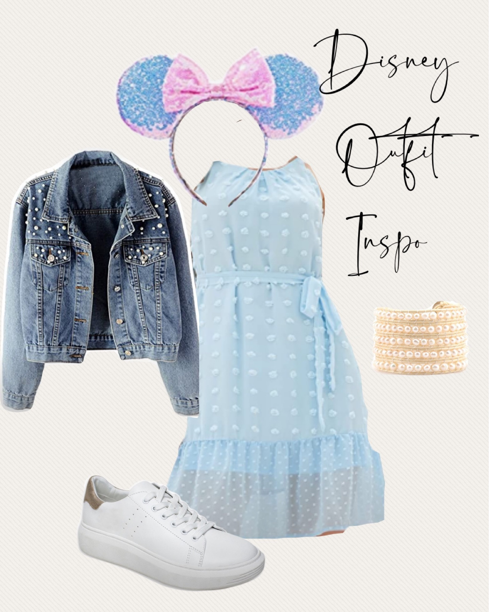 Cinderella inspired Disney outfit 
Magic kingdom outfit 
Disney world 
Disney land
Minnie Mouse
Magical 
Girl outfit 

#LTKSeasonal #LTKtravel #LTKHoliday