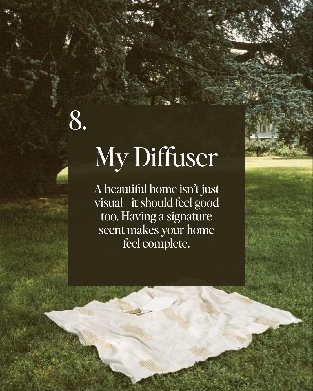 My diffuser combo